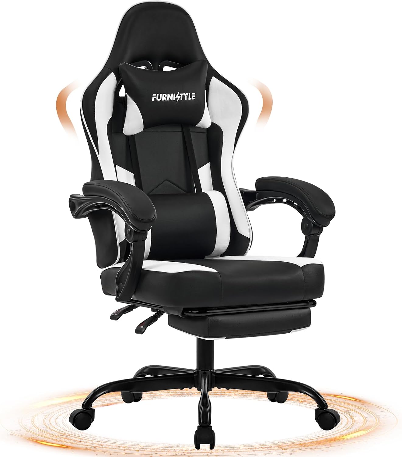 Gaming Chair with Footrest, Vi - Video Gaming & Esports Usd Acc review and price