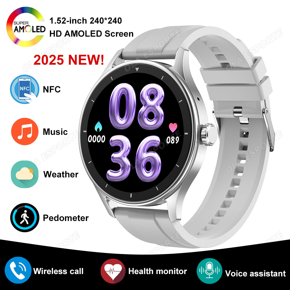 New NFC Smart Watch Women Hear - Phase Esports & Gaming Festival review and price