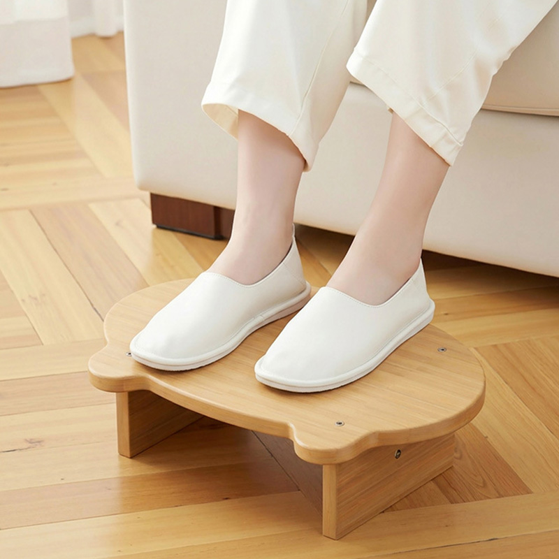 Wooden Undertable Footrest Hou - Footrest Under Desk review and price