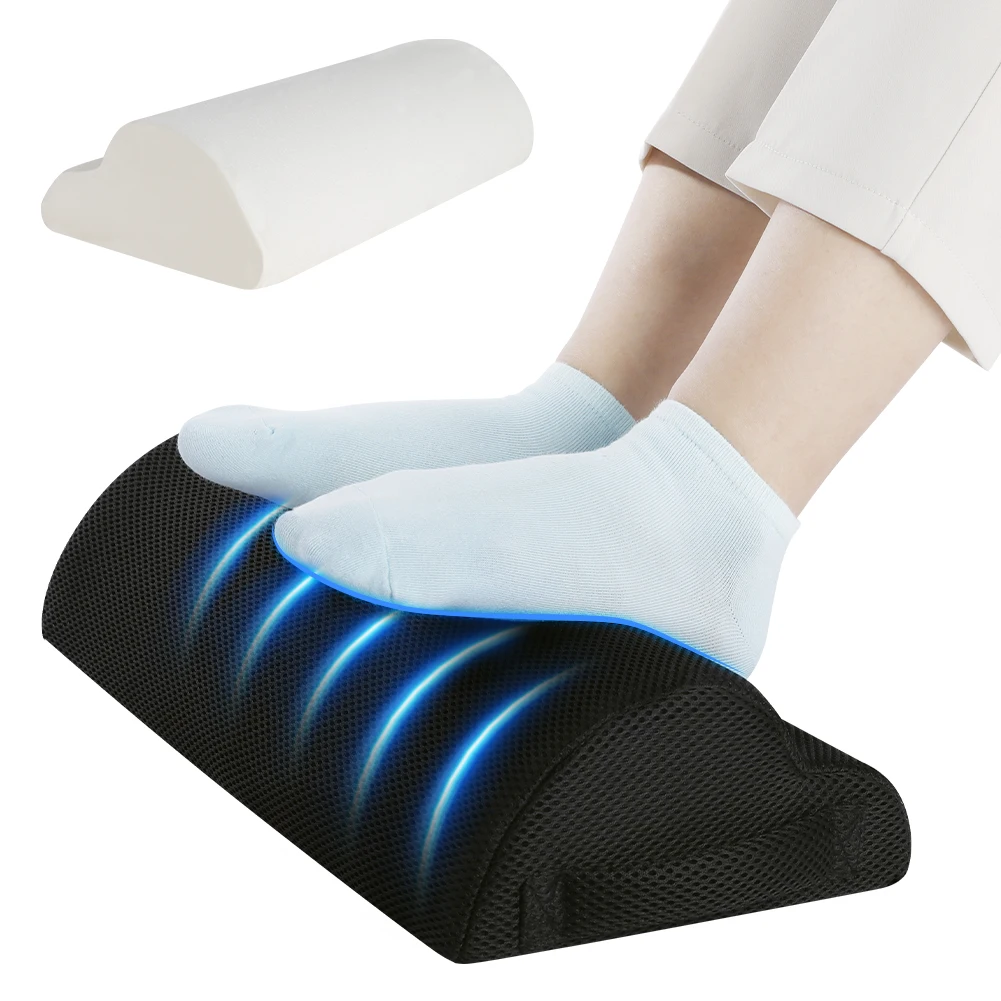 Memory Foam Office Foot Stool  - Footrest Under Desk review and price