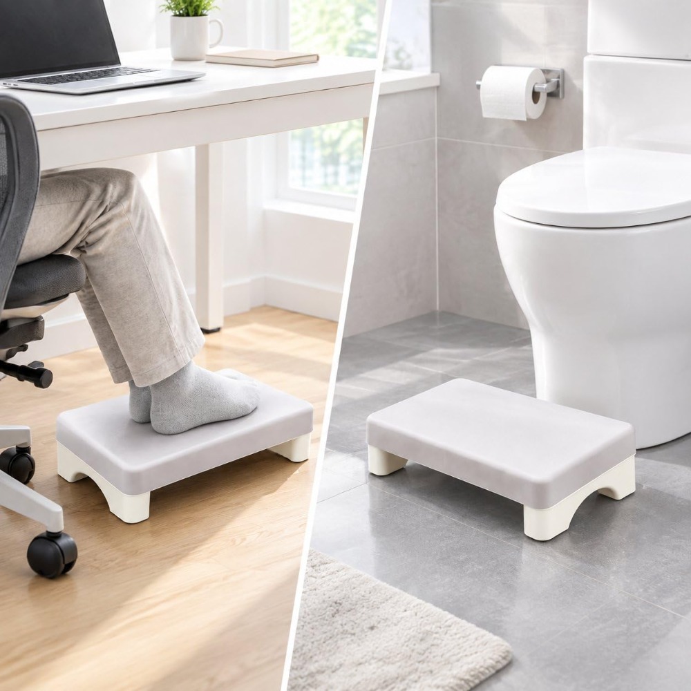 Ergonomic PP Footrest for Offi - Footrest Under Desk review and price
